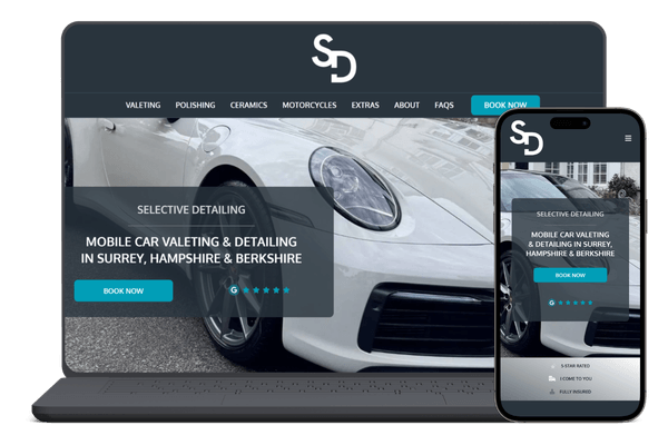 Selective Detailing website
